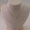 fishpearl Necklace|18k Pvd Gold Plated|Waterproof