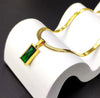 Emerald Green Pendant Necklace for Women