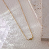 fishpearl Necklace|18k Pvd Gold Plated|Waterproof